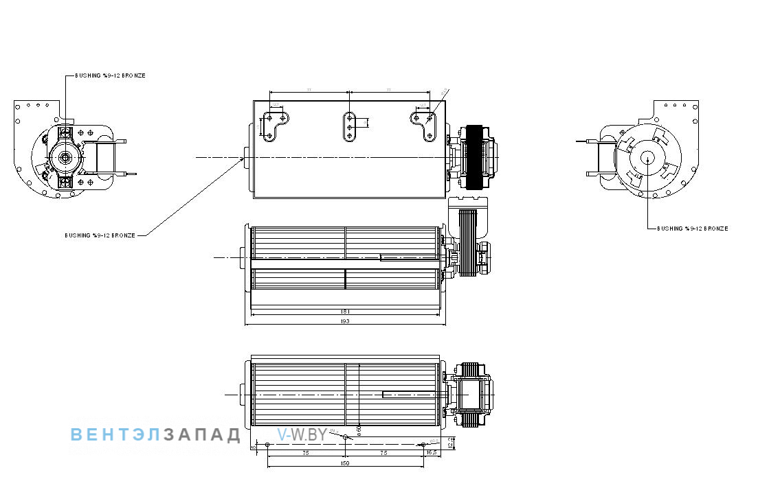 Исполнение и схема Rotech SP-20-AF.001