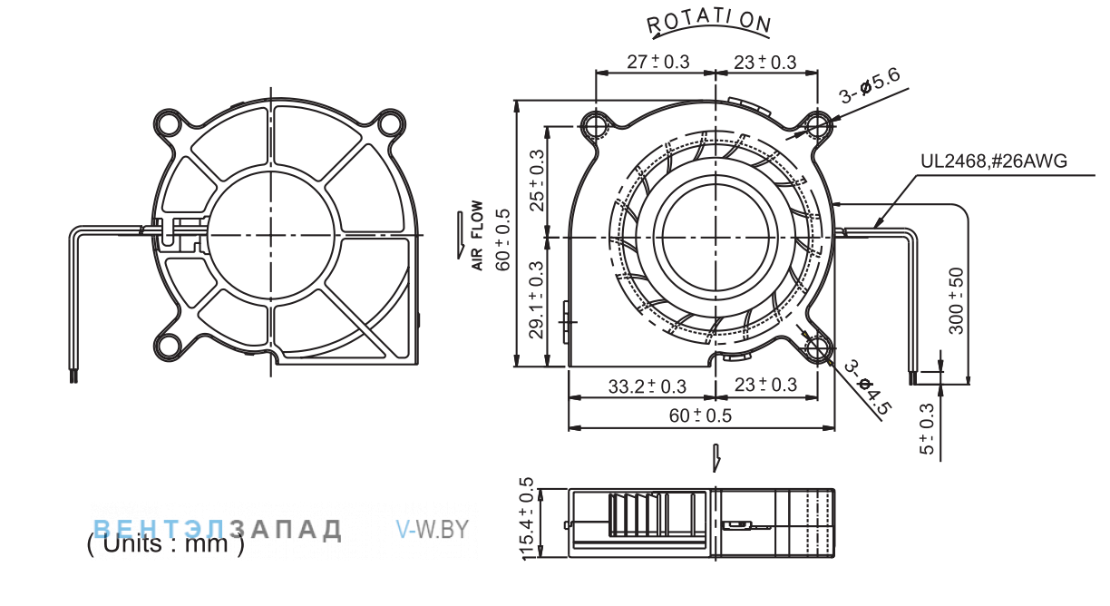 Чертеж и исполнение	GB1206PHV1-AY