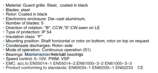 Описание Sanmu ECF(K)6E315-PZB5BC0 230B