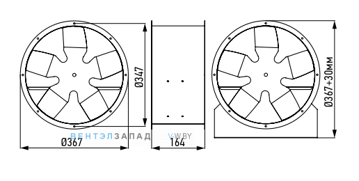 Рабочие параметры ABF BOK-3.15-4E