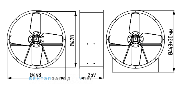 Рабочие параметры ABF BOK-4.0-4D