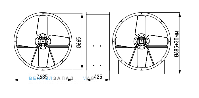 Рабочие параметры ABF BOK-6.3-4D