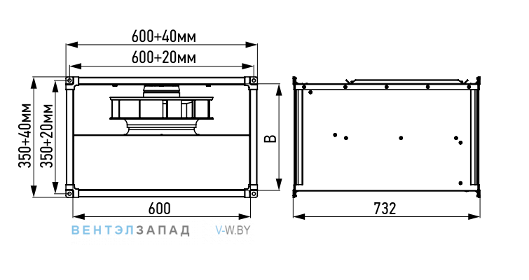 Рабочие параметры ABF ASF 600*350