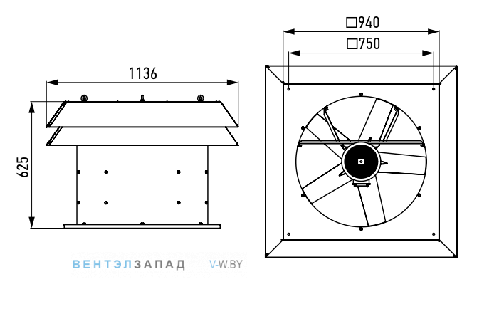 Рабочие параметры ABF NKR-630-1.5кВт