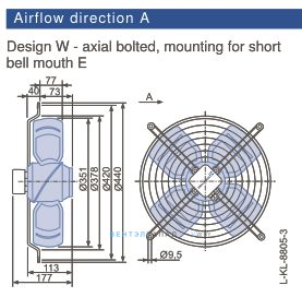 Доставка Москва, СПб, регионы Ziehl-abegg FB035-SDW.2C.A4P