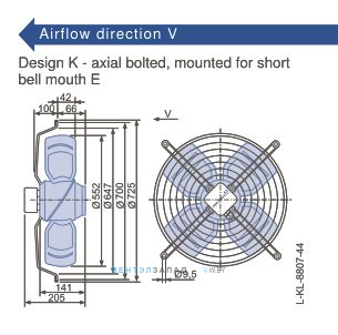Ziehl-abegg FB056-SDK.4F.V4L