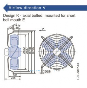 Ziehl-abegg FB056-VDK.4I.V4L