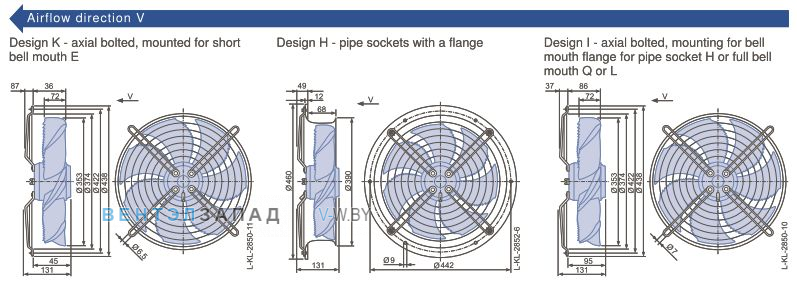 Купить, цена, каталог, прайс Ziehl-abegg FN035-4EK.WD.V7