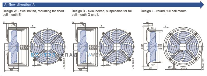 Купить, цена, каталог, прайс Ziehl-abegg FN045-4ED.2F.A7P2