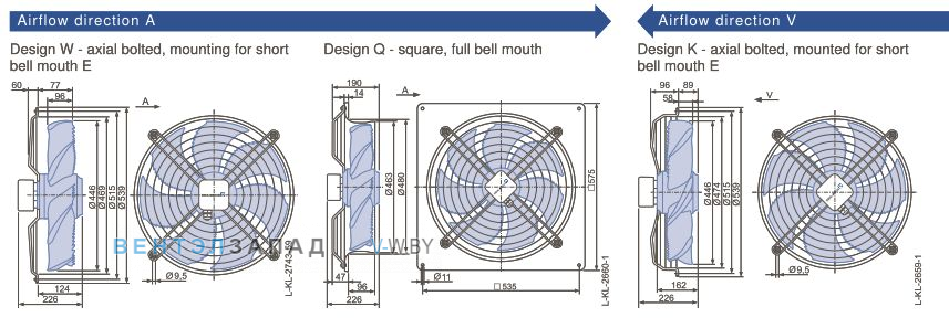 Купить, цена, каталог, прайс Ziehl-abegg FN045-4EF.4I.V7P1