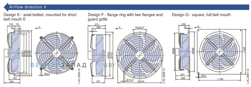 Купить, цена, каталог, прайс Ziehl-abegg FN063-6EF.4M.V7P1