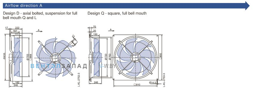 Размеры, схема, сертификаты Ziehl-abegg FN071-SDS.6K.V7P1