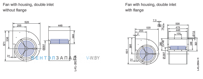 Размеры  RZ35S-4DW.6T.BL
