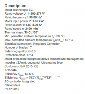 Базовые характеристики ER35C-ZID.DC.CR 1ф 220V