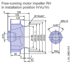 Размеры RH28V-4EK.2A.1R