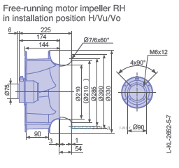 Размеры  RH31V-VDK.2C.1R