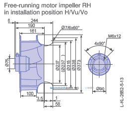 Размеры  RH35V-4DK.2F.1R