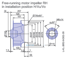 Размеры RH35V-VDK.4A.1R