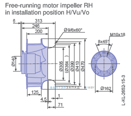 Размеры RH45V-4EK.6K.1R