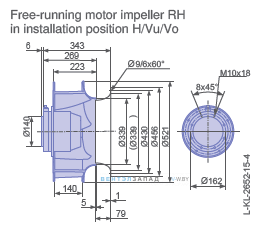 Размеры RH45V-6EK.4C.1R