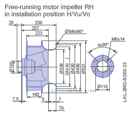 Размеры RH50V-SDK.4F.1R