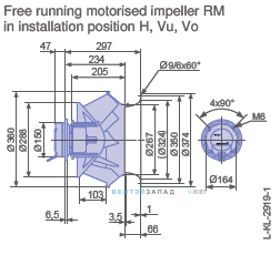 Размеры RM35D-6IK.BF.1R