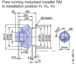 Размеры RM45D-ZIK.DG.1R