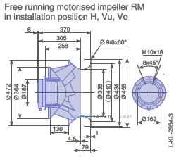 Размеры RM45D-4EK.6F.1R